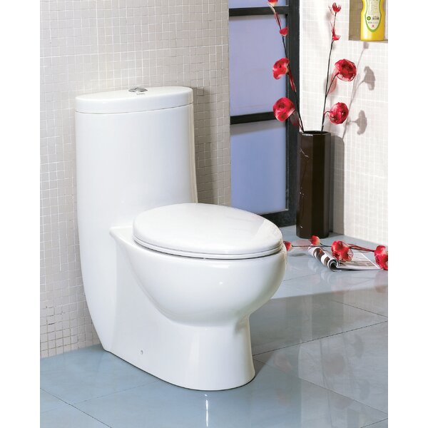 Jade Bath Angelica 1.6 GPF Elongated One-Piece Toilet (Seat Included